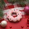 Sweet Clay Donut Ornament – Chocolate, Pink, or White Frosting